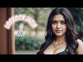 [4K] AI ART Indian  Model Lookbook AI Art video😍- Indian saree outfits