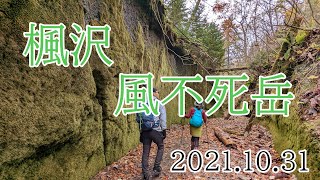 2021/10/31 苔の回廊・楓沢～風不死岳