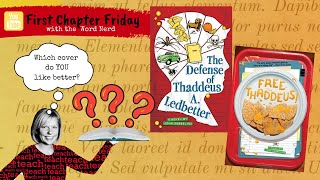 First Chapter Friday Read Aloud and Book Cover Activity || Free Thaddeus