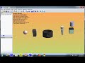 heekscad unofficial tutorial part 5 3d objects extrusions boonlean and chaffer functions