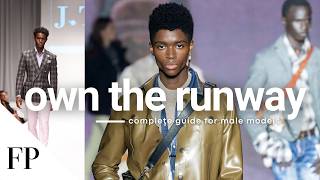How to Walk the Runway Like a Pro (Male Model Masterclass)