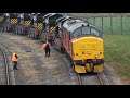 37s and Ploughs around Carlisle. Riley 37, West Coast 27 plus variety of other traction 05 Nov 24