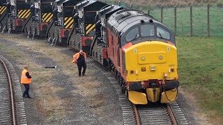 37s and Ploughs around Carlisle. Riley 37, West Coast 27 plus variety of other traction 05 Nov 24