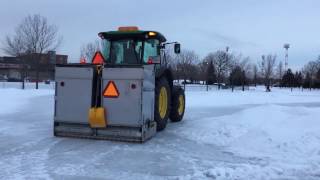 Entretien des patinoires du parc du Père-Marquette