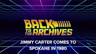 Back to the Archives: Jimmy Carter visits Spokane after Mt. St. Helens explosion in 1980