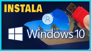 Como INSTALAR Windows 10 en mi PC ✅Como instalar windows 10 en mi pc desde USB Booteable paso a paso