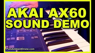 Akai AX60 Sound Demo