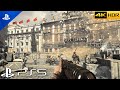 (PS5) BATTLE OF STALINGRAD | Realistic ULTRA Graphics Gameplay [4K 60FPS HDR] Call of Duty