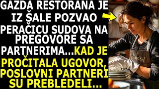 GAZDA IZ POTSMEHA POZVAO PERAČICU NA POSLOVNI SASTANAK, ALI KAD JE PROČITALA UGOVOR, GAZDA SE SLEDIO