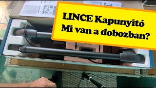 Motorline Lince 600 kapumotor, szárnyskapu kapunyitó szett