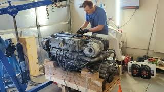 DIY rebuilding of diesel engine Yanmar 6LY: Update 04/29/2023