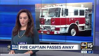 Mesa fire captain passes away