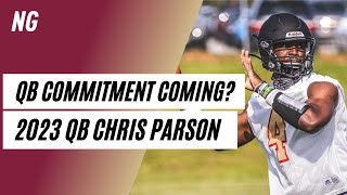 Will 2023 QB Chris Parson pick Florida State?