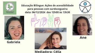 Educação Bilíngue: Ações de Acessibilidade para pessoas com Surdocegueira