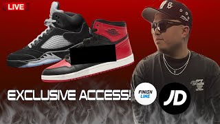 FNL/JDSPORTS EA JORDAN 5 BLACK METALLIC \u0026 BANNED JORDAN 1 85 BRED LOADING!