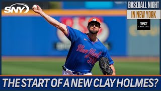 A closer look at Clay Holmes going from bullpen to starting rotation | Baseball Night in NY | SNY