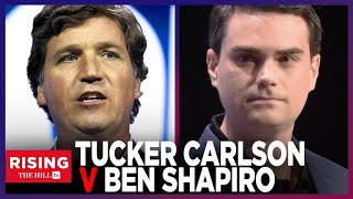 Ben Shapiro DRAGS Tucker Carlson's Critique Of RIGHT-WINGERS Being In Favor Of D