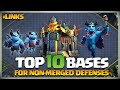 Th17 Bases🔥TOP 10 BEST TH17 WAR BASES WITH LINK | New TH17 HOME & TH17 WAR BASE 2024 in coc