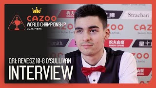 Revesz Beats O'Sullivan In QR1 | Cazoo World Championship 2024