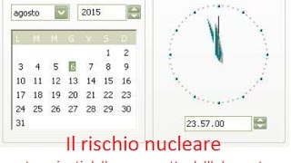 6 agosto 2015, Mirano (Ve) - Il rischio nucleare; prof. A. Pascolini