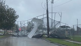 Hurricane Zeta aftermath - New Orleans Westbank