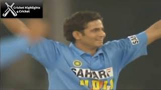 India vs Pakistan 5th ODI Match Samsung Cup 2004 Lahore - Cricket Highlights
