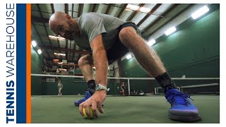 Improve your Tennis (\u0026 Conditioning) with our Weekly Drill: One Ball Pickup! 😅