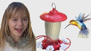 Hummingbird Feeder | Homemade Nectar for Hummingbird Feeder