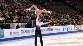 Championship Pairs Short Program Highlights | 2013 Prudential U.S. Figure Skating Championships