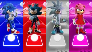 Sonic the Hedgehog 🆚 Shadow the Hedgehog 🆚 Silver the Hedgehog 🆚 Amy Rose | Coffin Dance Cover