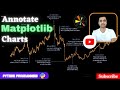 Matplotlib Annotations | Python | Sunny Solanki