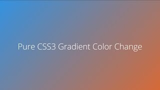 Changing Background Color Animation- Html,CSS3 & JavaScript