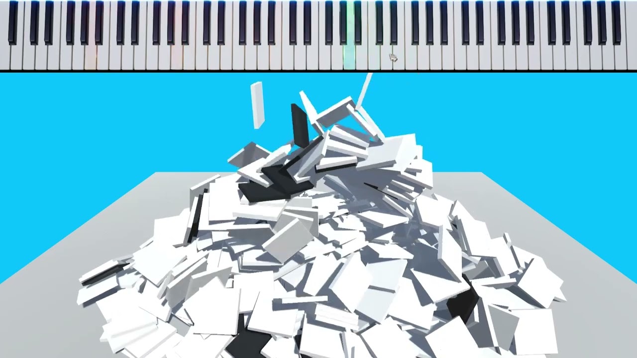 Rush E But Every Time A Note Plays An Object Spawns Youtube