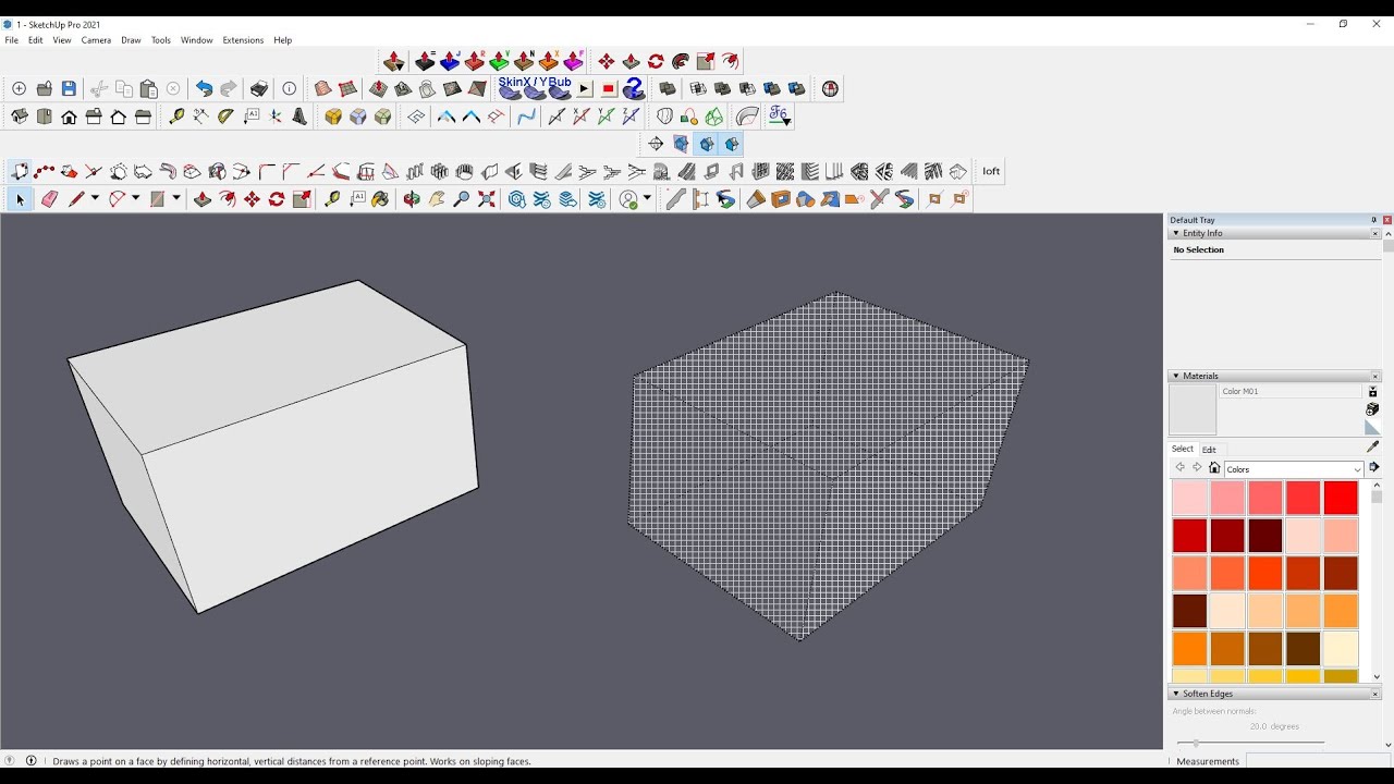 Hide Unhide Objects In Sketchup Youtube