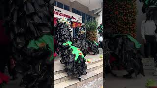 醒狮Lion dance | 四员“黑将军”醒狮霸气侧漏，精神！