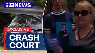 Family pleads judge not to show mercy after their son’s death by an out-of-control driver | 9 News A