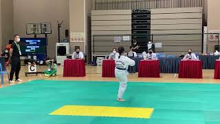 Singapore National Taekwondo POOMSAE Championship 2022 ( Stacy Quek 8yrs)