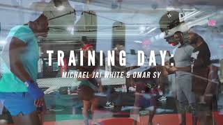 FRANCIS NGANNOU training  with  MICHAEL JAI WHITE ans OMAR SY #MMA #FRANCIS_NGANNOU #MICHAEL_JAI