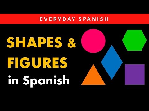 Geometric Shapes In Spanish Las Figuras Geométricas En Español Youtube