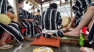 ｢大漁節｣ 令和四年 八重垣神社祇園祭 年番山車巡行 萬町親和会