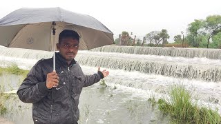 పొంగిపొర్లుతున్న అమ్మాపురం పెద్ద చెరువు Heavy Water Ammapuram Pond 🌊🌊 || M9 Express #water