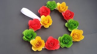 diy flower pot how to make beautiful paper flower pot for home how to make a paper flower pot video