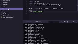 PureScript Getting Started - Init Project (pt 2)