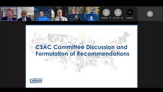 Census Scientific Advisory Committee (CSAC) 2023 Spring Virtual Meeting - Day 1