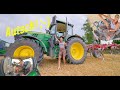 Flexy Farmer Girl beim Stoppel stürzen am John Deere