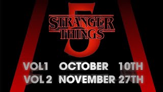 Stranger Things 5 - Potential Release Dates Leaked