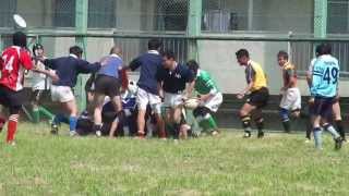 2013年ラグビー八大学OB戦　４０代・５０代戦　後半４