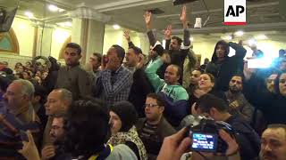 Funerals of eight Coptic Christians killed in Egypt church attack