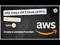 Day 33: Create a Lambda Function