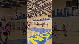 Watch This 15U Volleyball Girl Middle Blocker In Beast Mode at Practice Amazing #spike #CCVV #4k